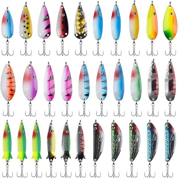 Fishing Spoons Lures Kit (30pcs)