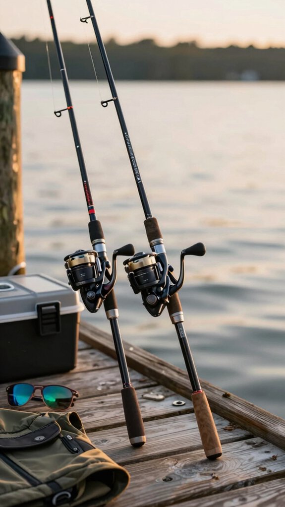 affordable durable beginner fishing rods