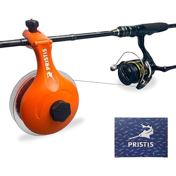 Pristis Fishing Line Winder with Anti-Twist Spooling Station