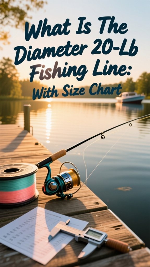 What Is The Diameter Of 20-Lb Fishing Line: With Size Chart