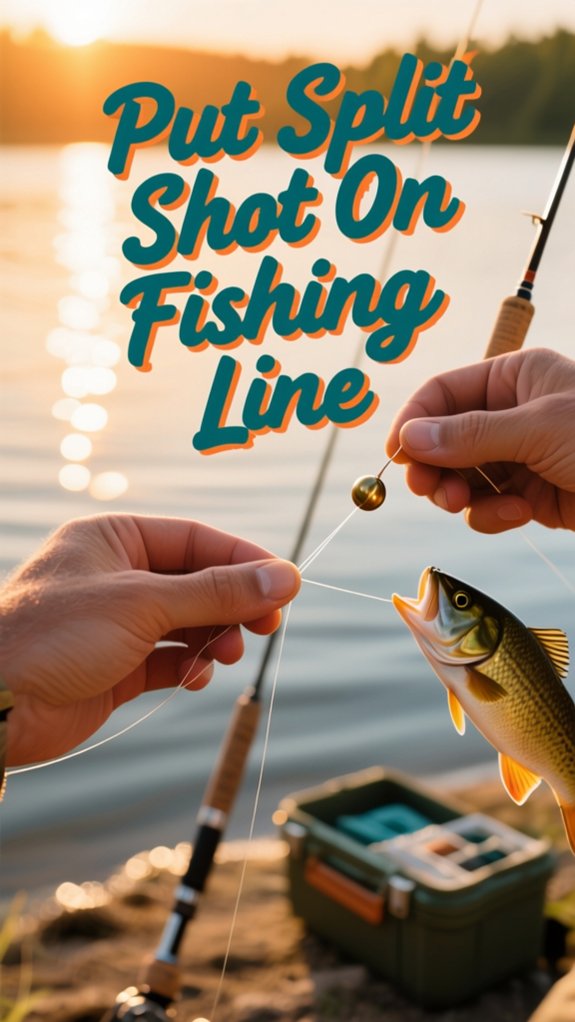 How To Put Split Shot On Fishing Line: Quick Steps