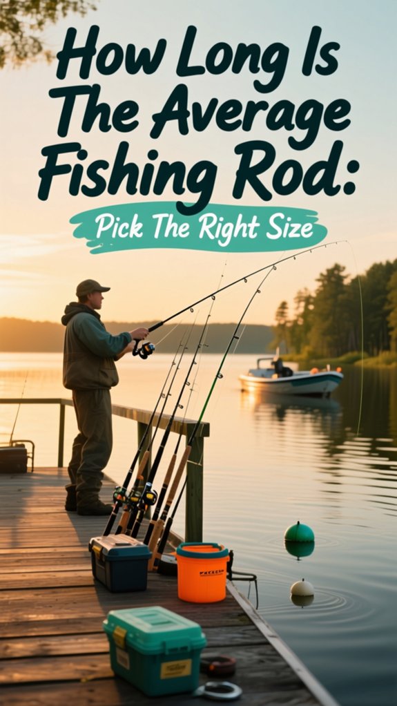 How Long Is The Average Fishing Rod: Pick The Right Size