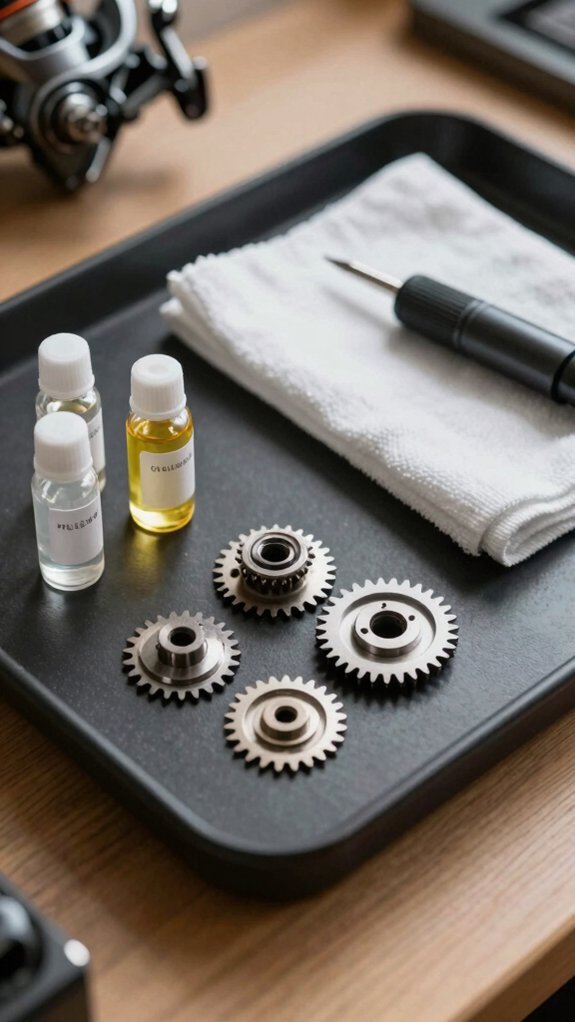 avoid over oiling use correct lubricant