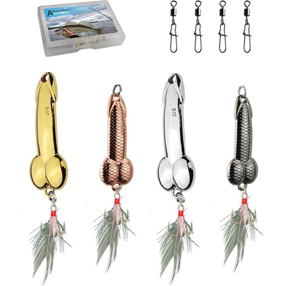 Bass Fishing Lures with Treble Hooks