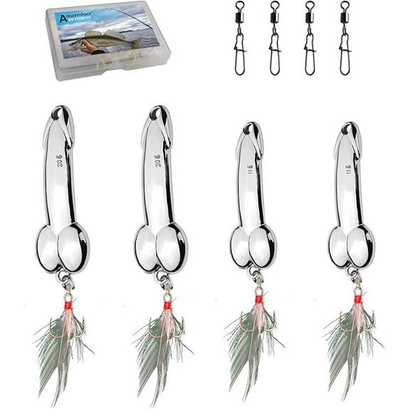 Bass Fishing Lures with Treble Hooks