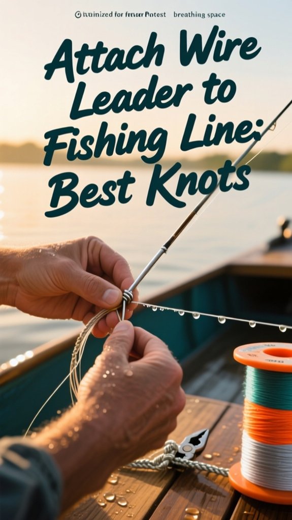 How To Attach A Wire Leader To Fishing Line: Best Knots