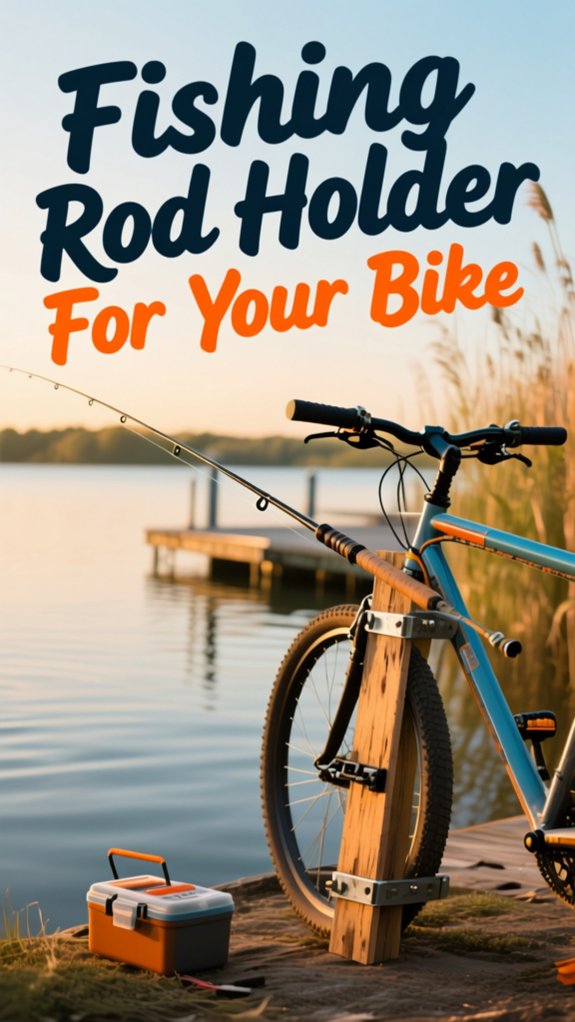 How To Make A Fishing Rod Holder For Your Bike Securely