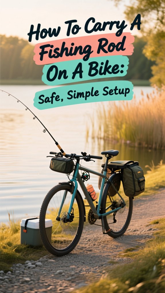 How To Carry A Fishing Rod On A Bike: Safe, Simple Setup