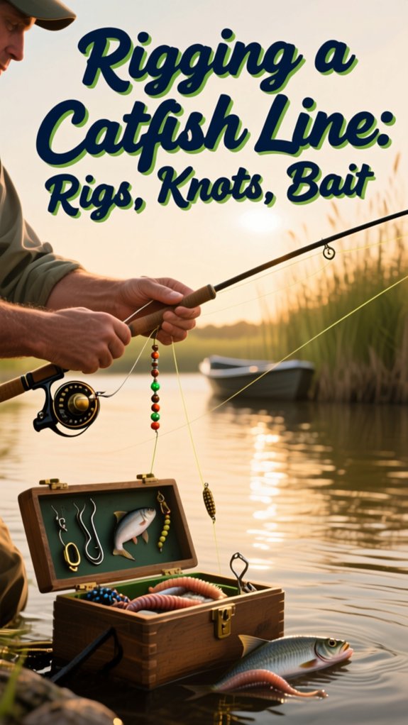 How To Rig A Fishing Line For Catfish: Rigs, Knots, Bait
