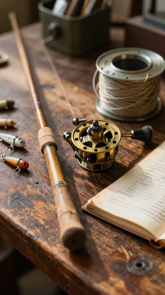 chinese angler with reel