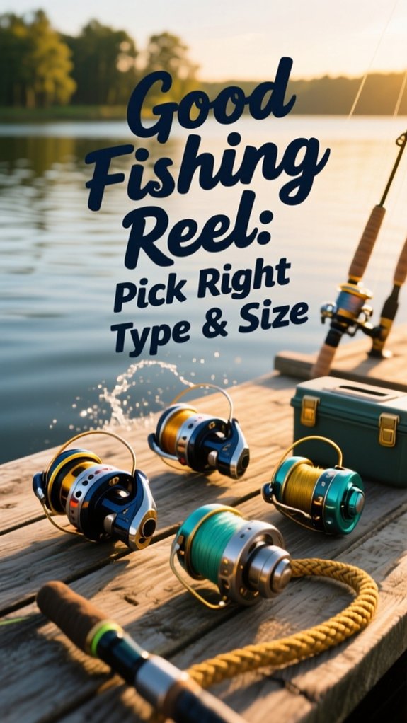 What Makes A Good Fishing Reel: Pick The Right Type And Size