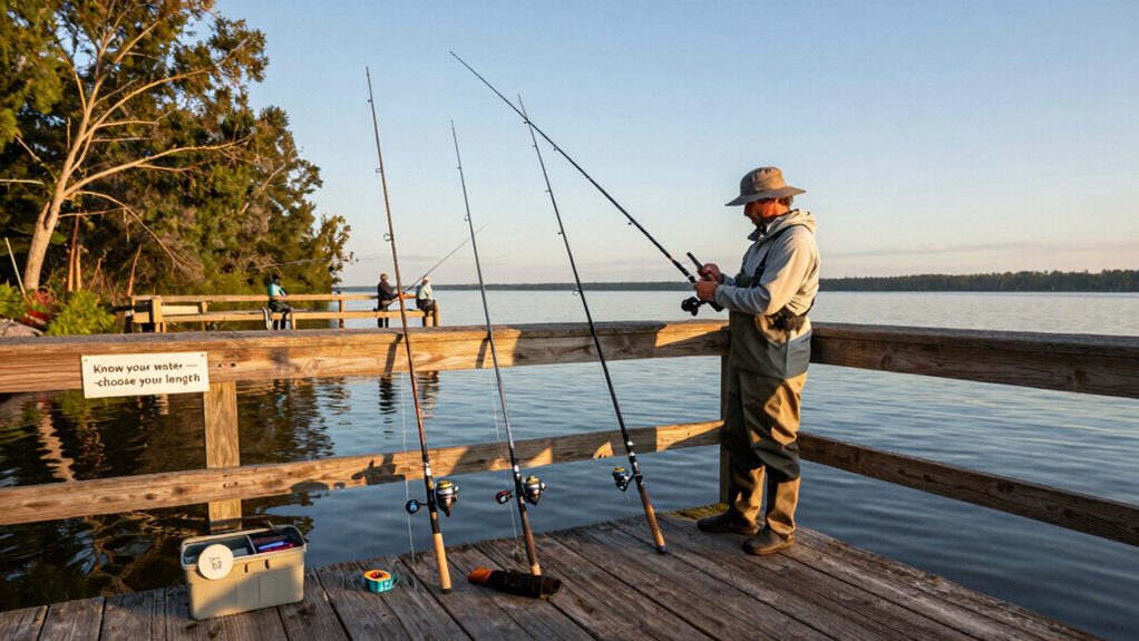 choose the ideal rod length