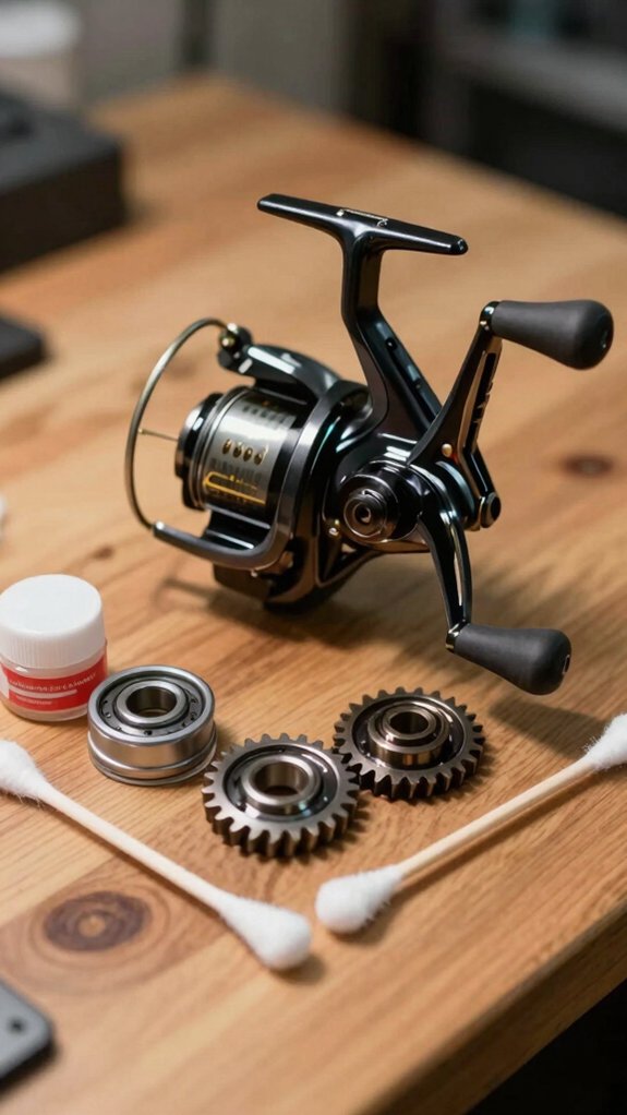 clean oil remove grit