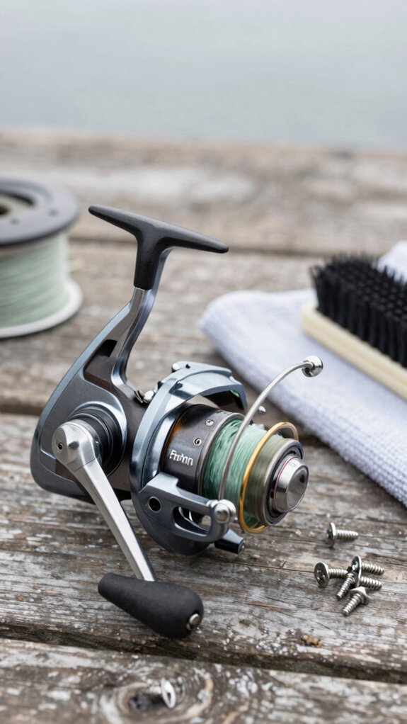 clean penn reel after saltwater