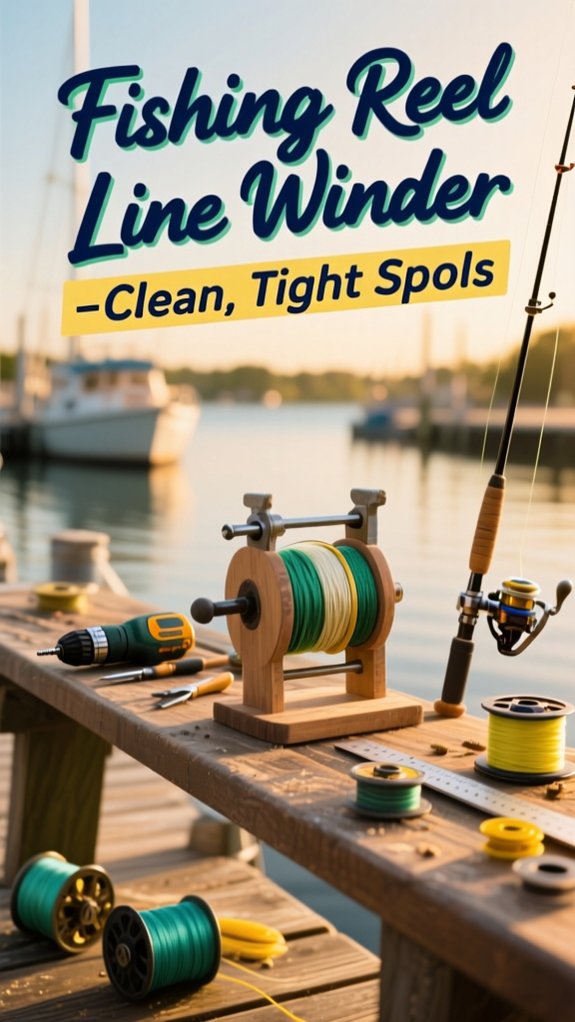 How To Make A Fishing Reel Line Winder: Clean, Tight Spools
