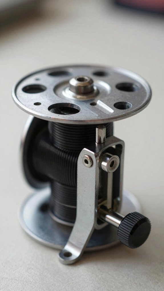 closed face reel component breakdown