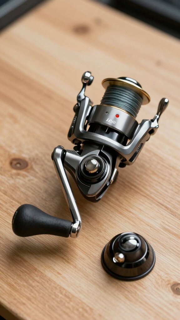 closed face reel parts explained