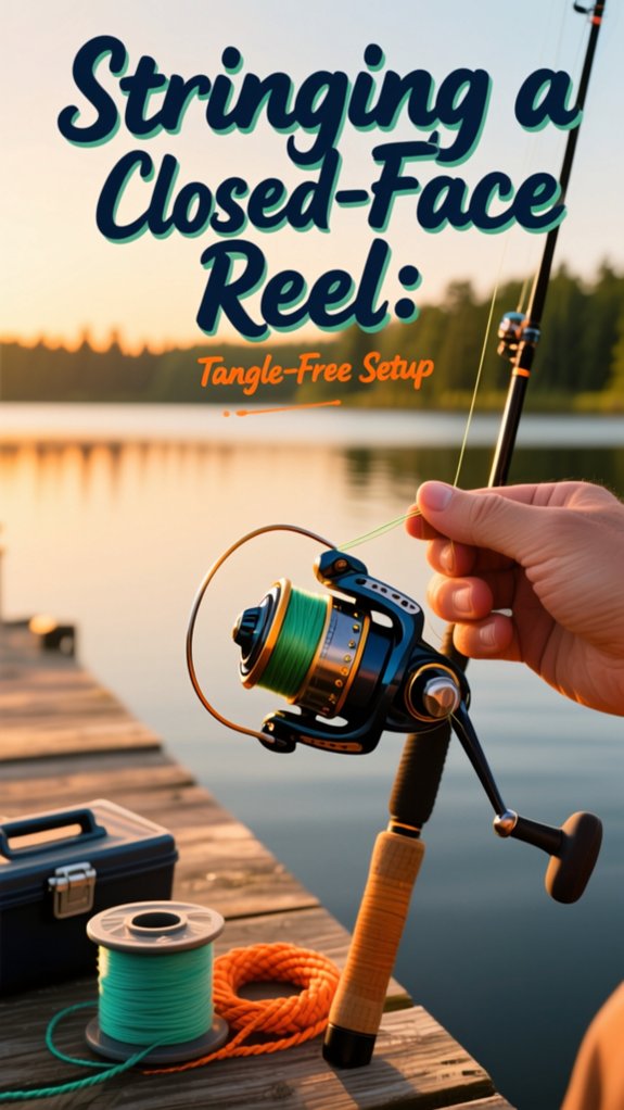 How To String A Closed Face Fishing Reel: Tangle-Free Setup