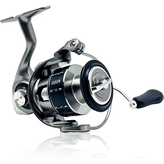 Spinning Fishing Reel with CNC Aluminum Spool