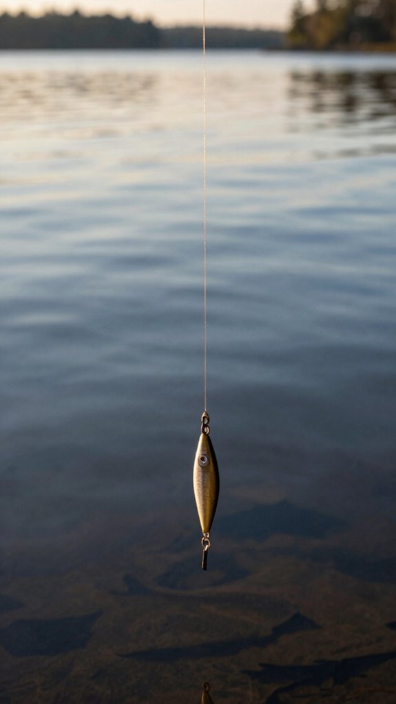 correct bobber depth placement
