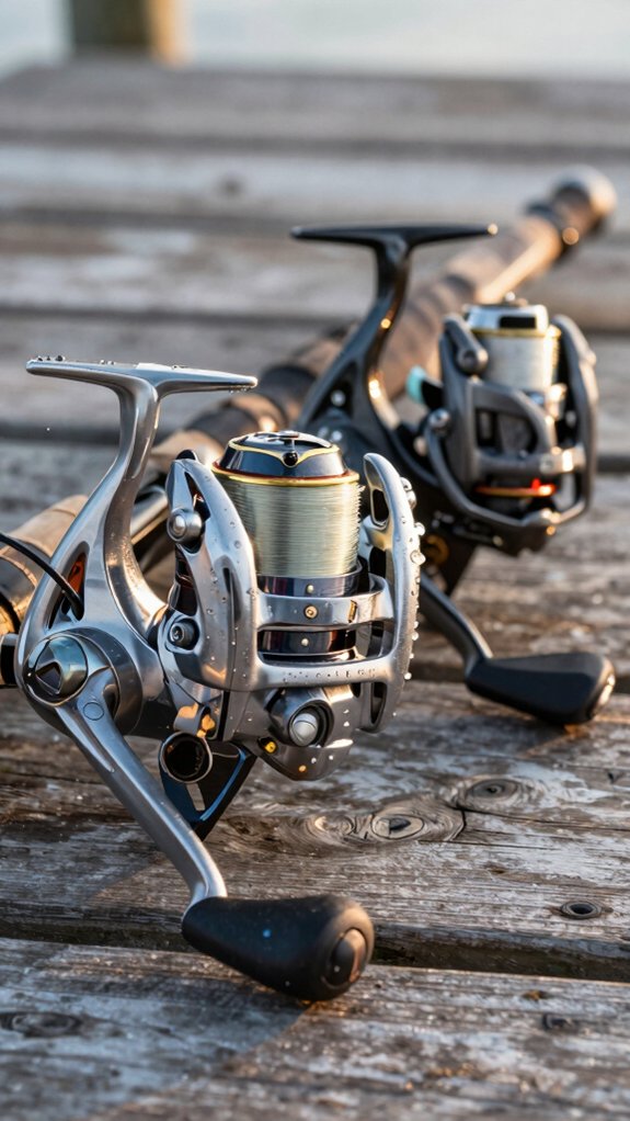 corrosion resistant sealed reel systems