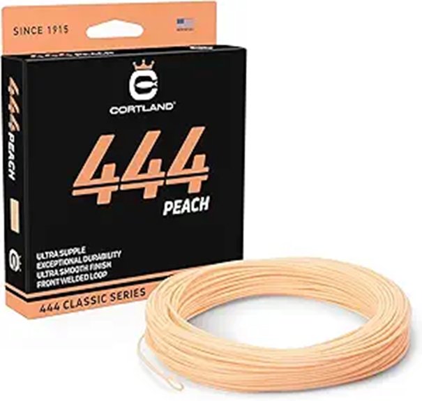 Cortland 444 Peach Fly Fishing Line (90 FT)