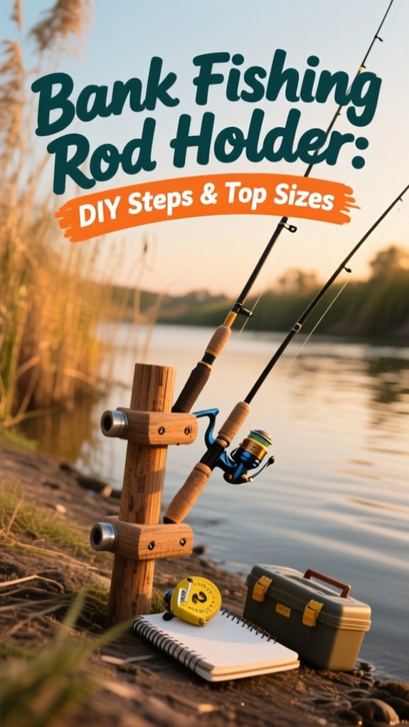 How To Make A Bank Fishing Rod Holder: DIY Steps & Top Sizes