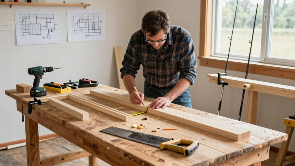 diy fishing rod holder guide