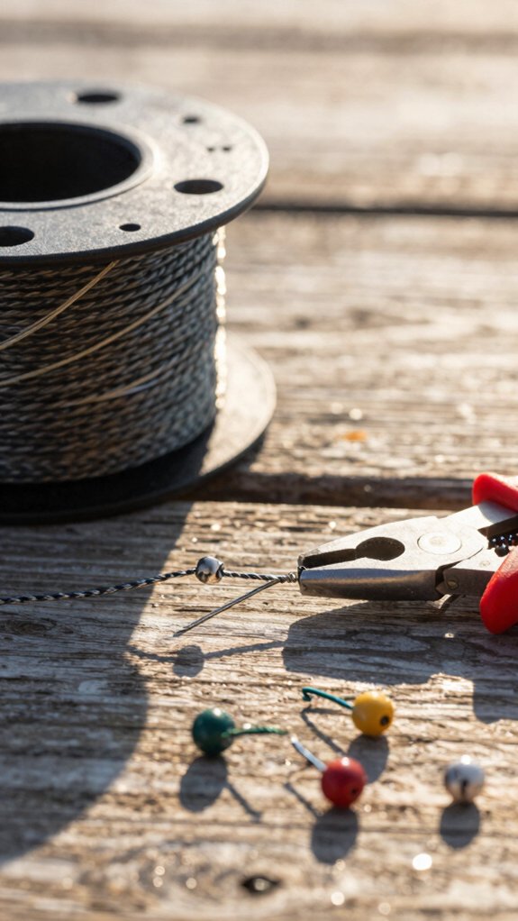 don t tie braid directly