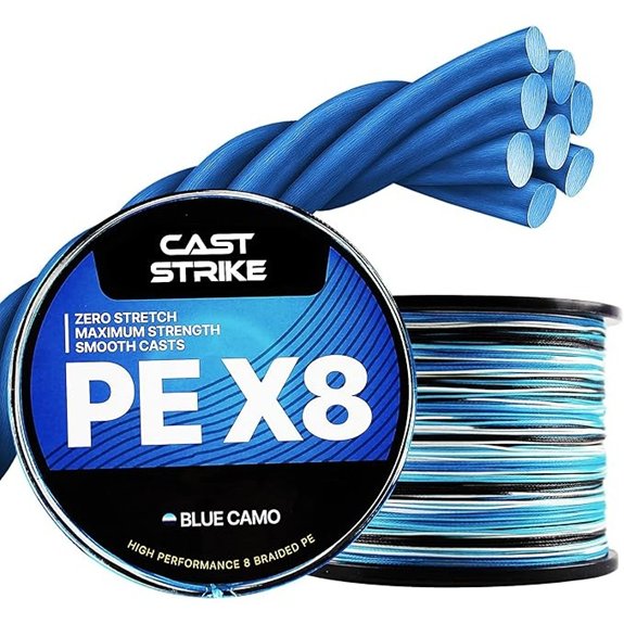 Braided Fishing Line High Strength Abrasion Resistant PE