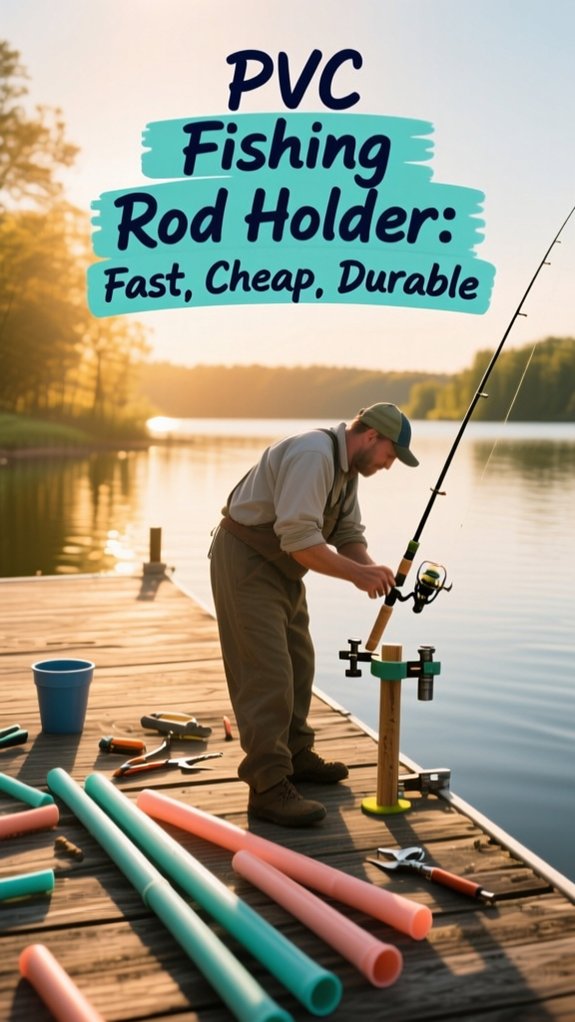 How To Make A PVC Fishing Rod Holder: Fast, Cheap, Durable