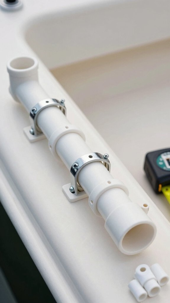 fast cheap pvc rod holder