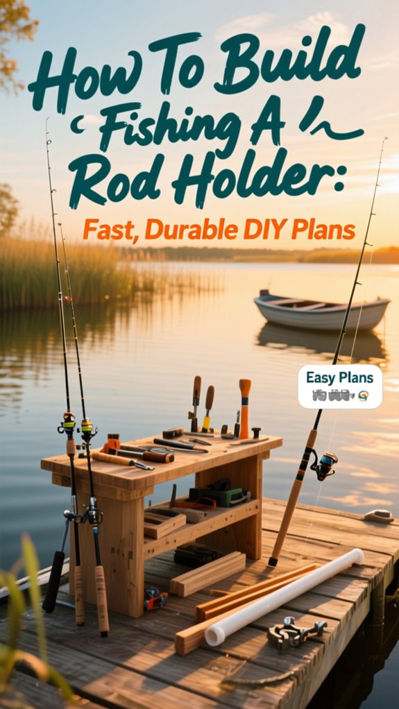 How To Build A Fishing Rod Holder: Fast, Durable DIY Plans