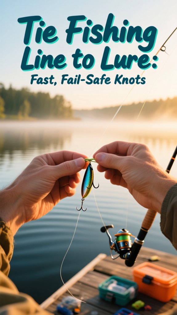 How To Tie A Fishing Line To A Lure: Fast, Fail-Safe Knots