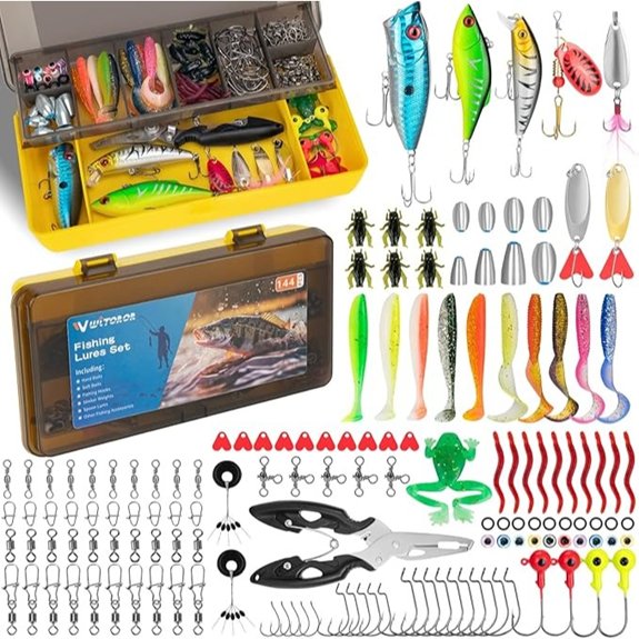 Fishing Lures & Tackle Kit for Men