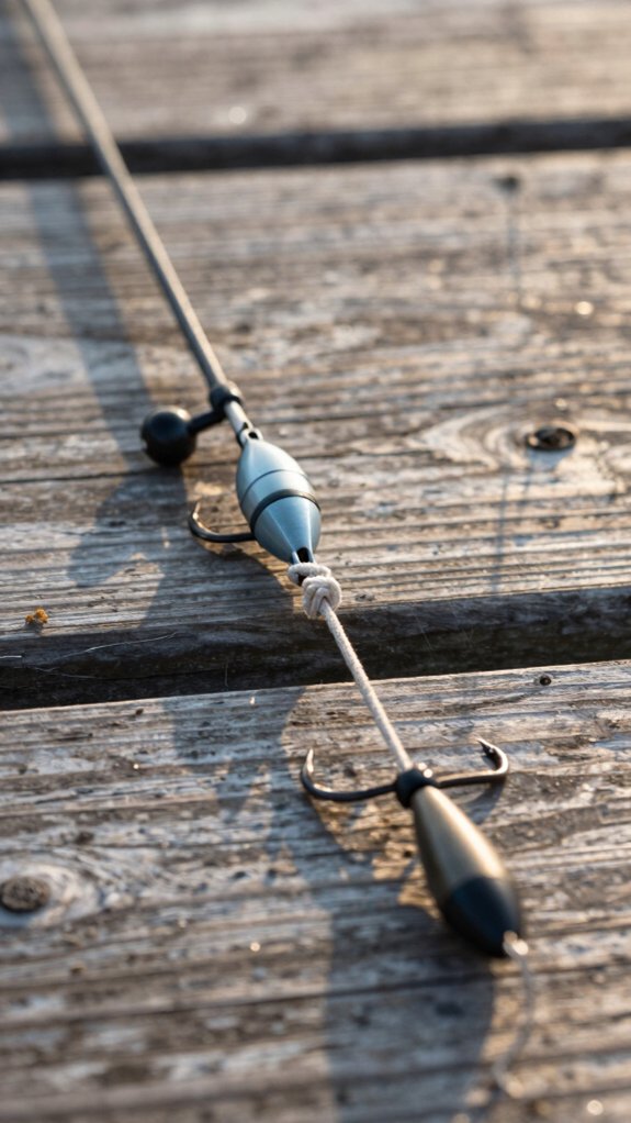 fixed loop and hook strength knots