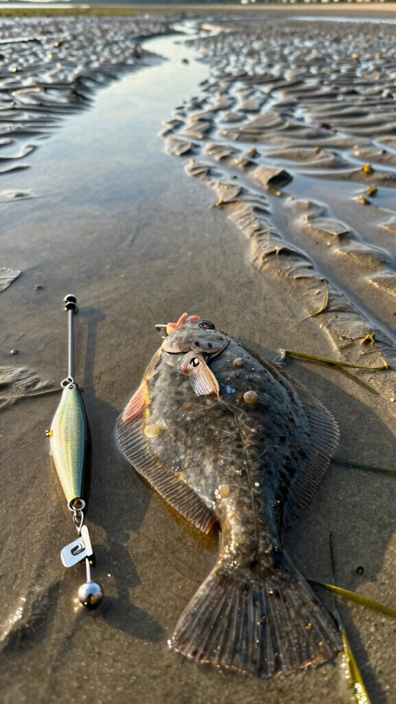 flounder ambush sandy edges