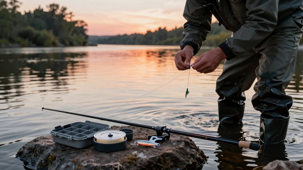 fluorocarbon fishing line invisible