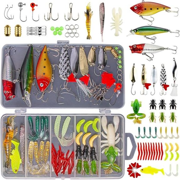 Fishing Lures Kit for Freshwater Bass