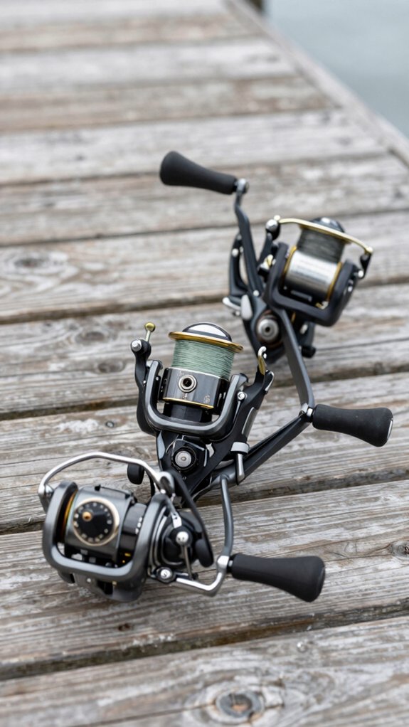 gear ratio spool drag