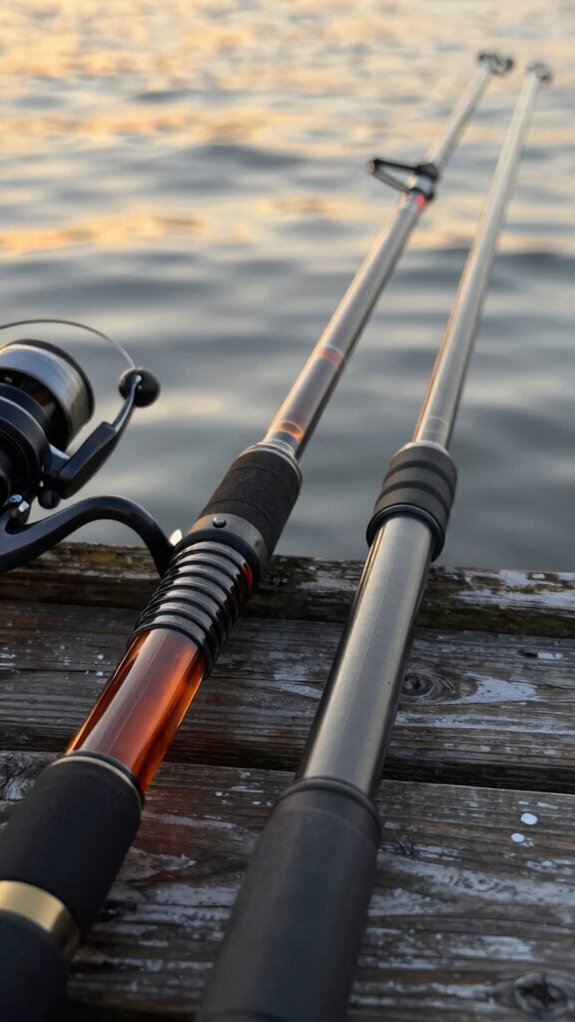 glass for feel graphite for speed