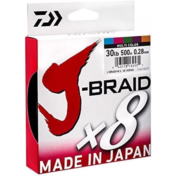 Daiwa J-Braid 150M 8-Strand Woven Round Braid Line