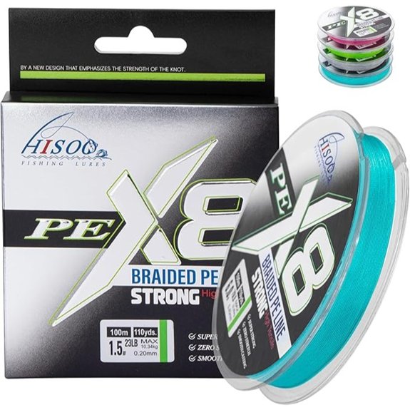 X8 Braided PE Fishing Line for Saltwater and Freshwater