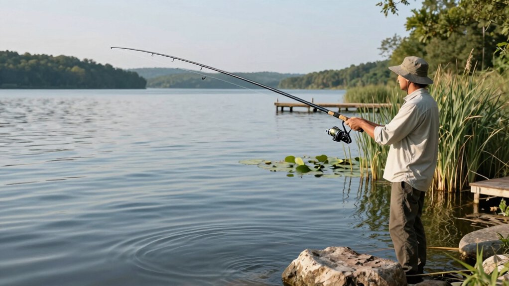 ideal fishing rod length