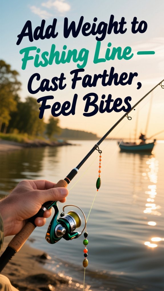 How To Add Weight To Fishing Line: Cast Farther & Feel Bites