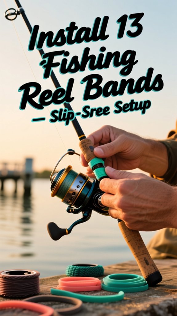 How To Install 13 Fishing Reel Bands For Slip-Free Setup