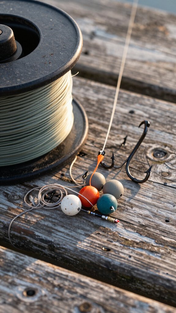 keep sinker two feet above