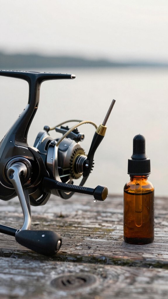 light non detergent reel oil