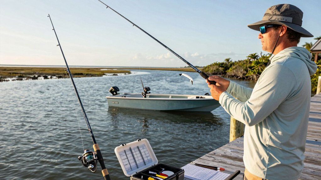 light sensitive corrosion resistant tackle