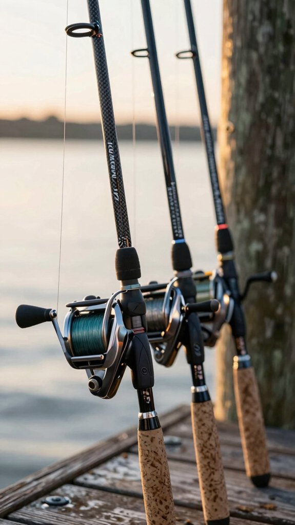 light strong precision graphite rods